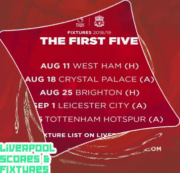 Lfc fixture list